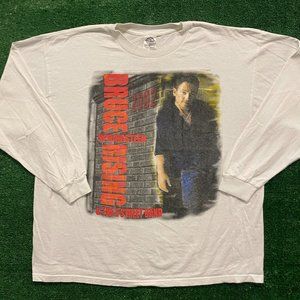 Vintage Y2K Bruce Springsteen E Street Band Summer Tour T-Shirt Long Sleeve XL